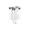 "See Through Me" Transparent Power Bank & Adapter - White - Power Adapter