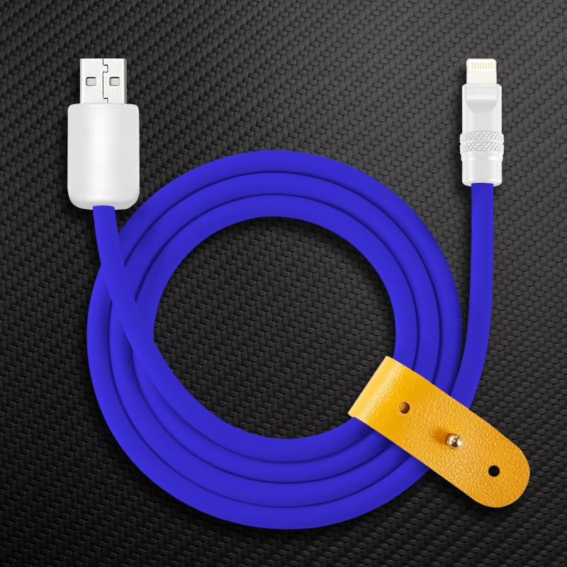 240W Contrast Color Silicone Fast Charging Cable