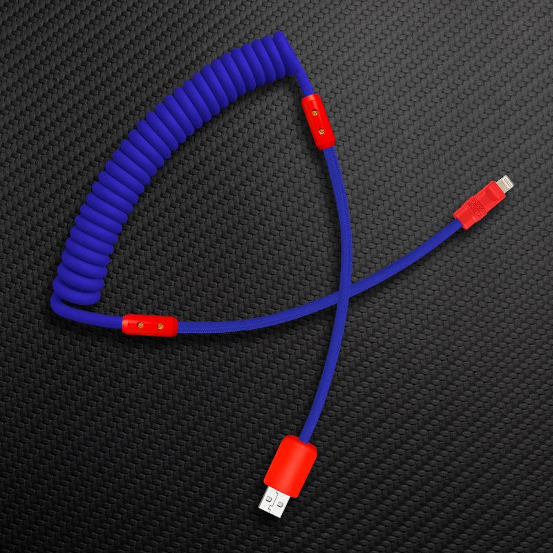 "Chubby Mood" Silicone Braided Fast Charging Cable #317