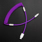 "Chubby Mood" Silicone Braided Fast Charging Cable #369