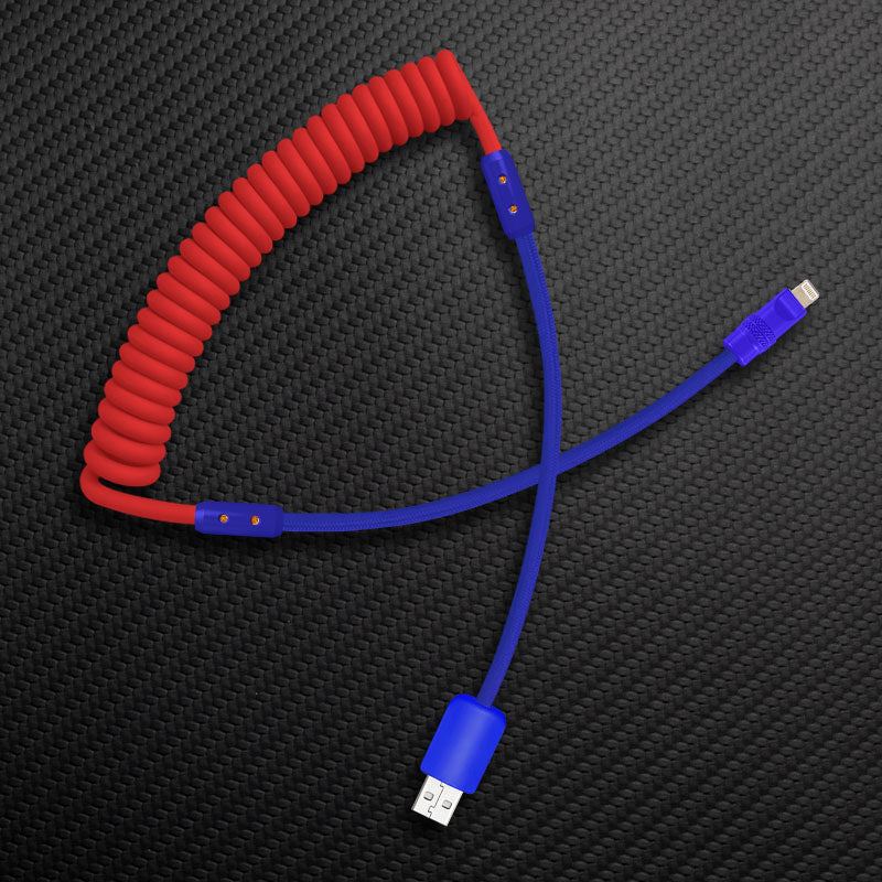 "Chubby Mood" Silicone Braided Fast Charging Cable #711