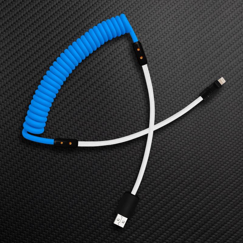 "Chubby Mood" Silicone Braided Fast Charging Cable #528