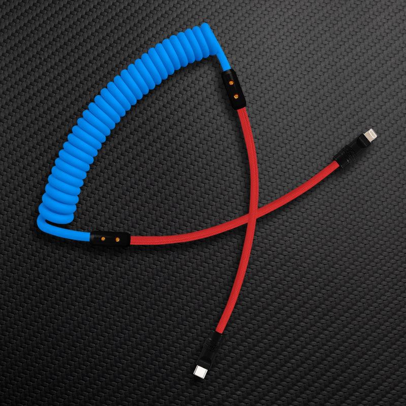 "Chubby Mood" Silicone Braided Fast Charging Cable #528