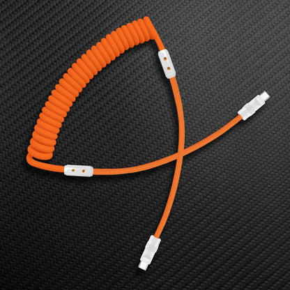 "Chubby Mood" Silicone Braided Fast Charging Cable #369