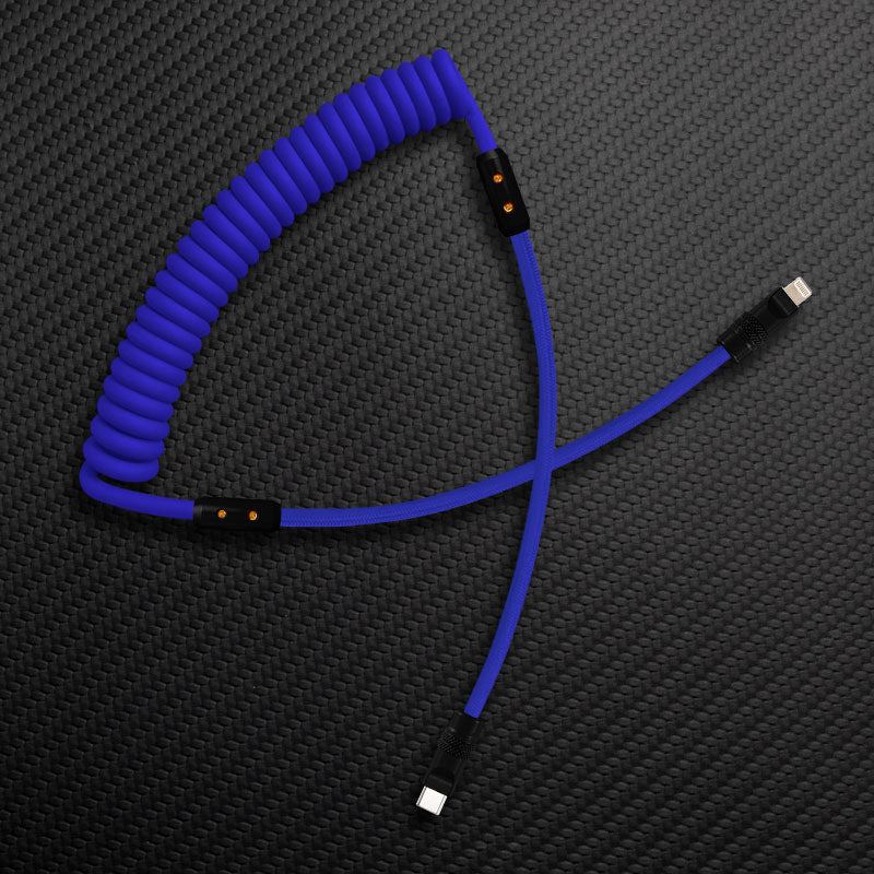 "Chubby Mood" Silicone Braided Fast Charging Cable #317