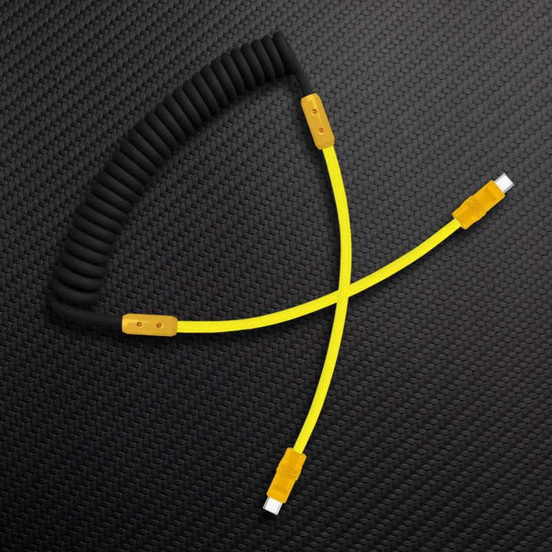 "Chubby Mood" Silicone Braided Fast Charging Cable #711