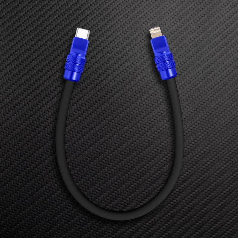 "Cute Anodized Pro" Power Bank Friendly Cable C+Lightning