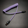 RGB Car Charging Cable with Gradient Light - Purple
