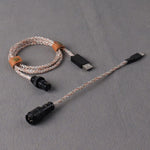 "Chubby" USB To Type C Spring Keyboard Cable