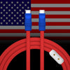 USA Flag Chubby - Specially Customized ChubbyCable - Red+Blue+White