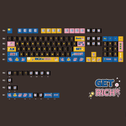 "Chubby" USB To Type C Spring Keyboard Cable