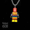 "Cyber Chic" Transparent Edition Necklace - Robot608