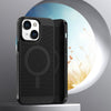 "Chubby" Breathable and Heat Dissipation Magnetic Case For iPhone - Black