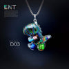 "Cyber Chic" Baby Dinosaur Necklace - D03