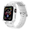 "One-Piece Band" Chic Silicone Sports Band For Apple Watch - T5-Pure White