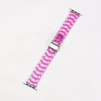 "Rainbow Colorblock" Acrylic Band For Apple Watch
