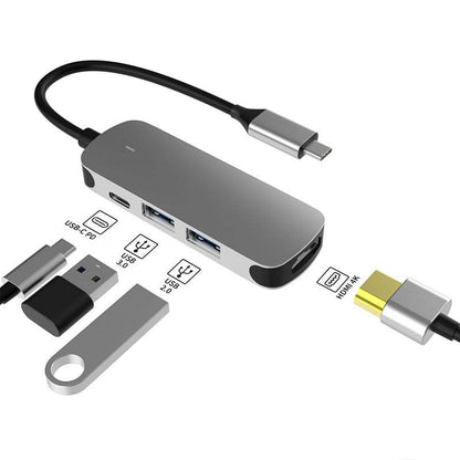 "Cyber" Wireless Charging USB 3.0 HUB Dock