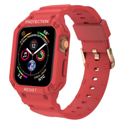 "Smart All-In-One" Magnetic Silicone Apple Watch Strap