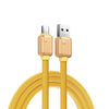 Travel-Inspired 100W Braided Fast Charging Cable - Gold