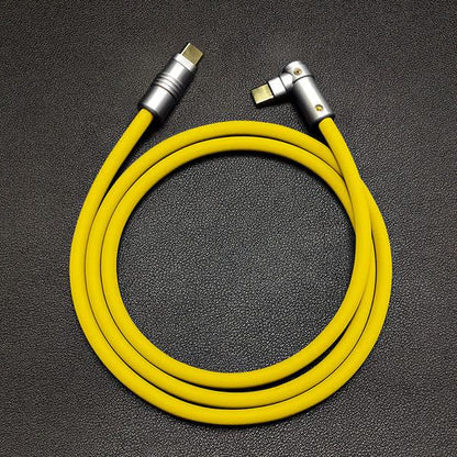 "Chubby" 90° Elbow Design Fast Charge Cable